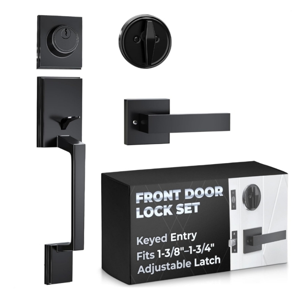 Front Door Lock Set - Picture 1 of 9